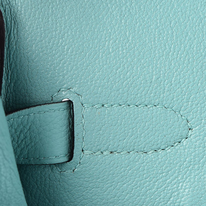 Hermes Togo Birkin 35 Bleu Atoll 8 of 37