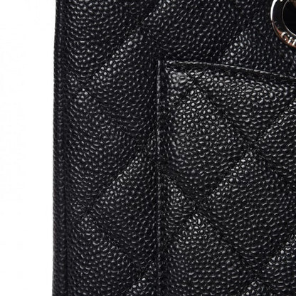 Chanel Caviar Quilted Grand Shopping Tote GST Black 8 of 14