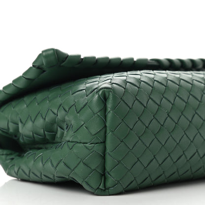 Bottega Veneta Nappa Intrecciato Baby Olimpia Bag Raintree 9 of 11