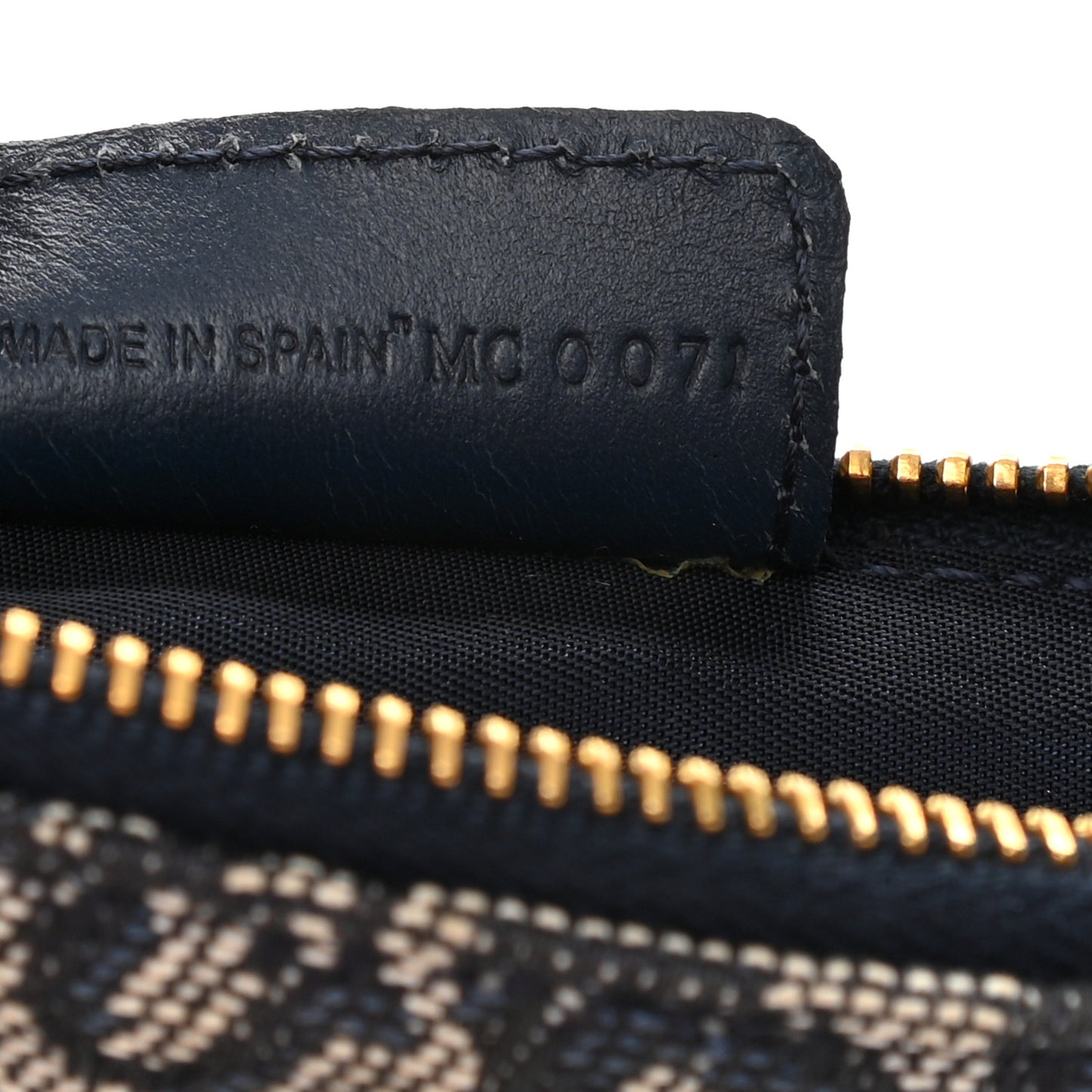 Monogram Mini Saddle Pochette Navy
