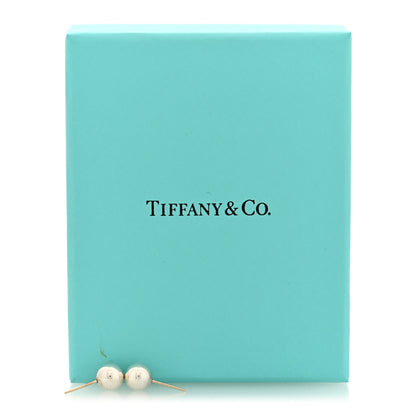 Tiffany Sterling Silver 8mm Hardwear Ball Earrings 5 of 5