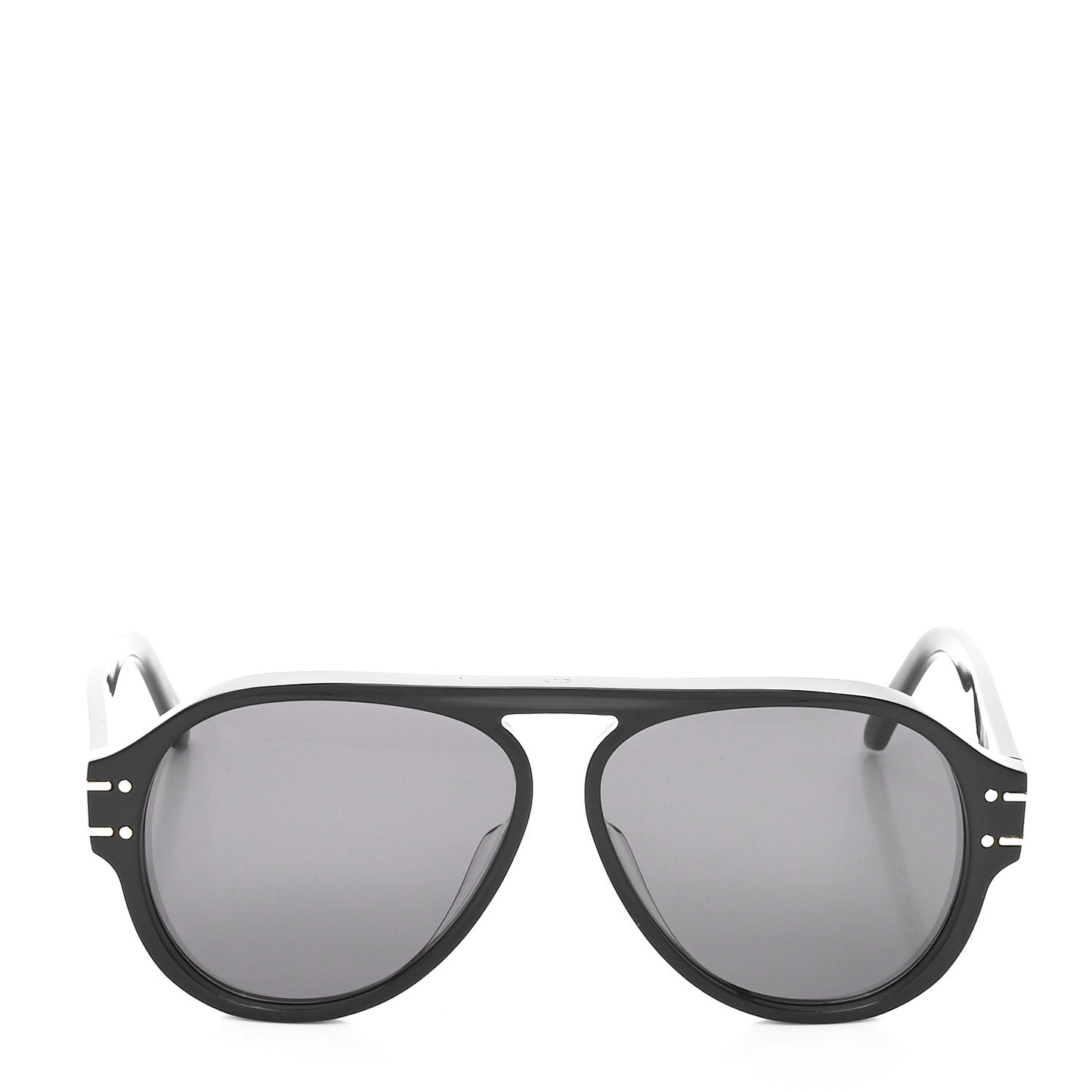 Acetate Diorsignature A1U Pilot Sunglasses Black