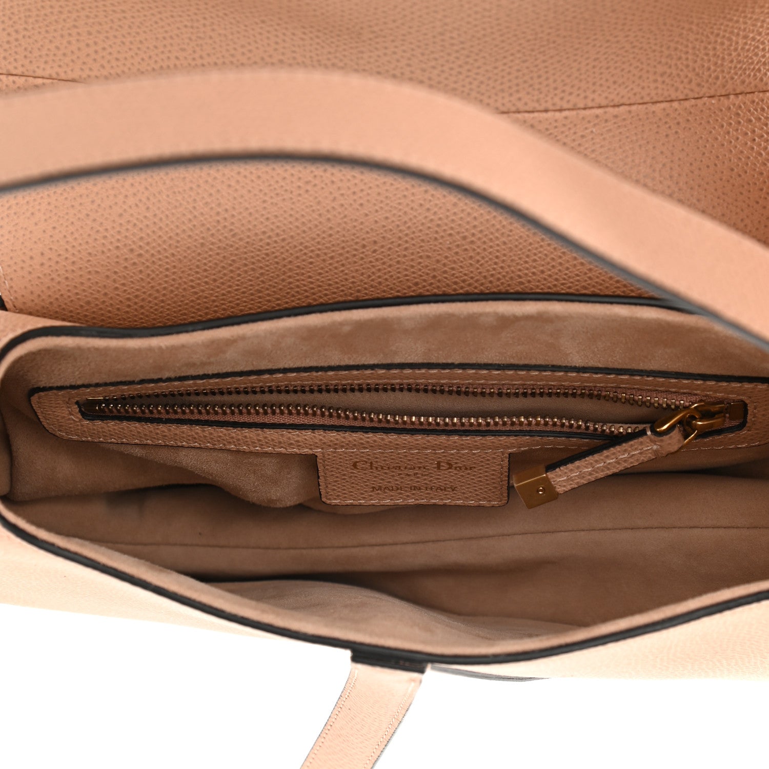 Christian Dior Grained Calfskin Saddle Bag Fard 5 of 8