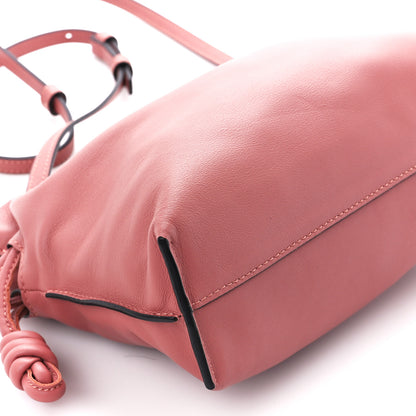 Loewe Calfskin Mini Flamenco Knot Clutch Pink 9 of 10
