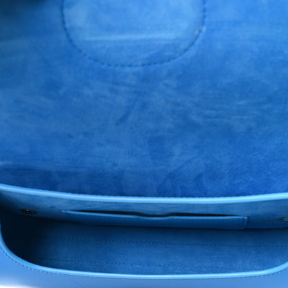 Christian Dior Box Calfskin East West Bobby Bag Reef Blue 5 of 11