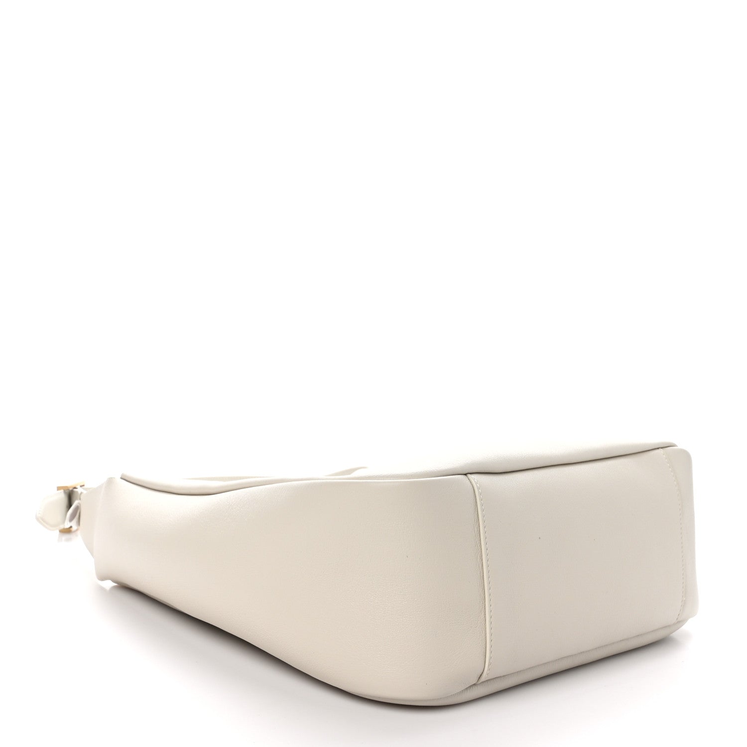 Saint Laurent Smooth Calfskin Large Le 5 A 7 Soft Hobo Blanc Vintage 4 of 10