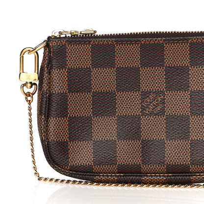 Louis Vuitton Damier Ebene Mini Pochette Accessories 8 of 13