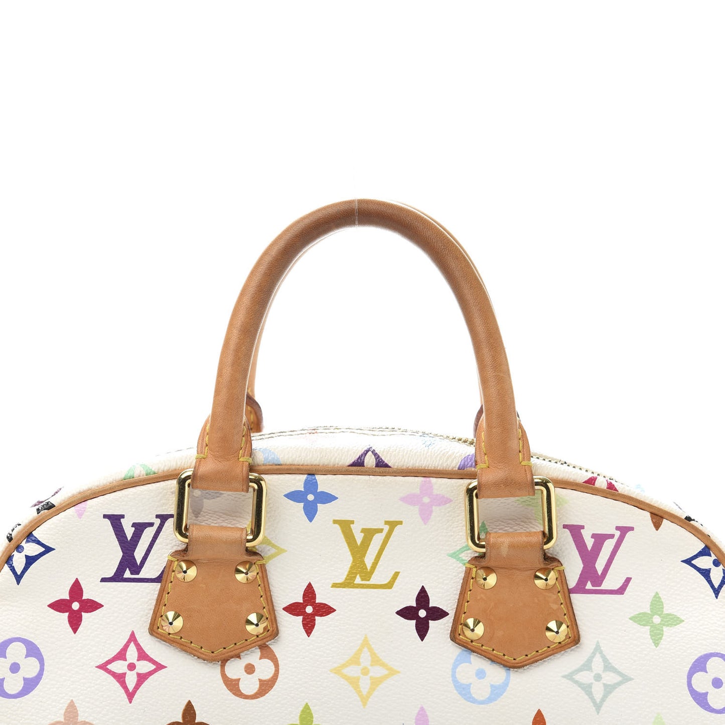 Monogram Multicolor Trouville White