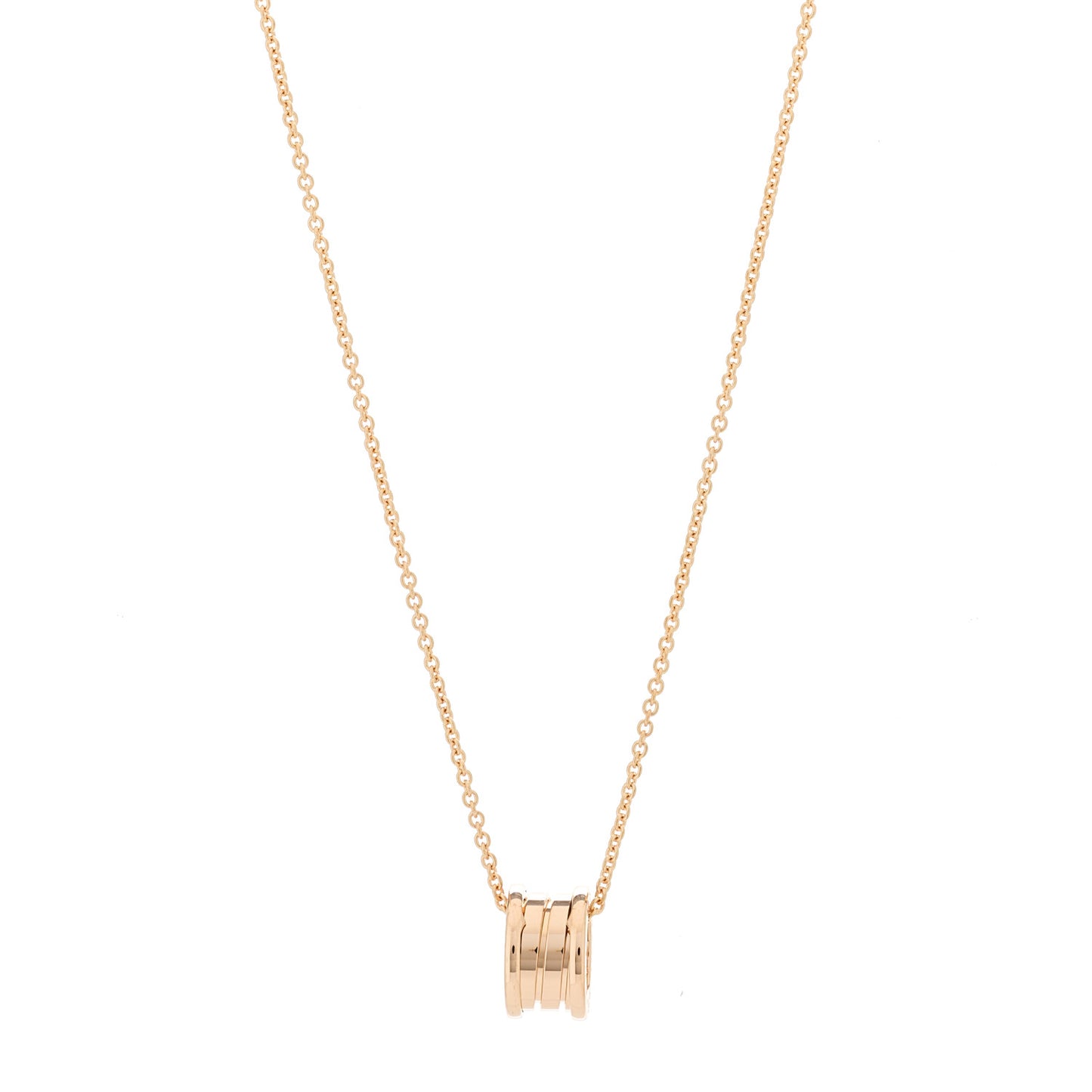 18K Rose Gold B.Zero1 Pendant Necklace