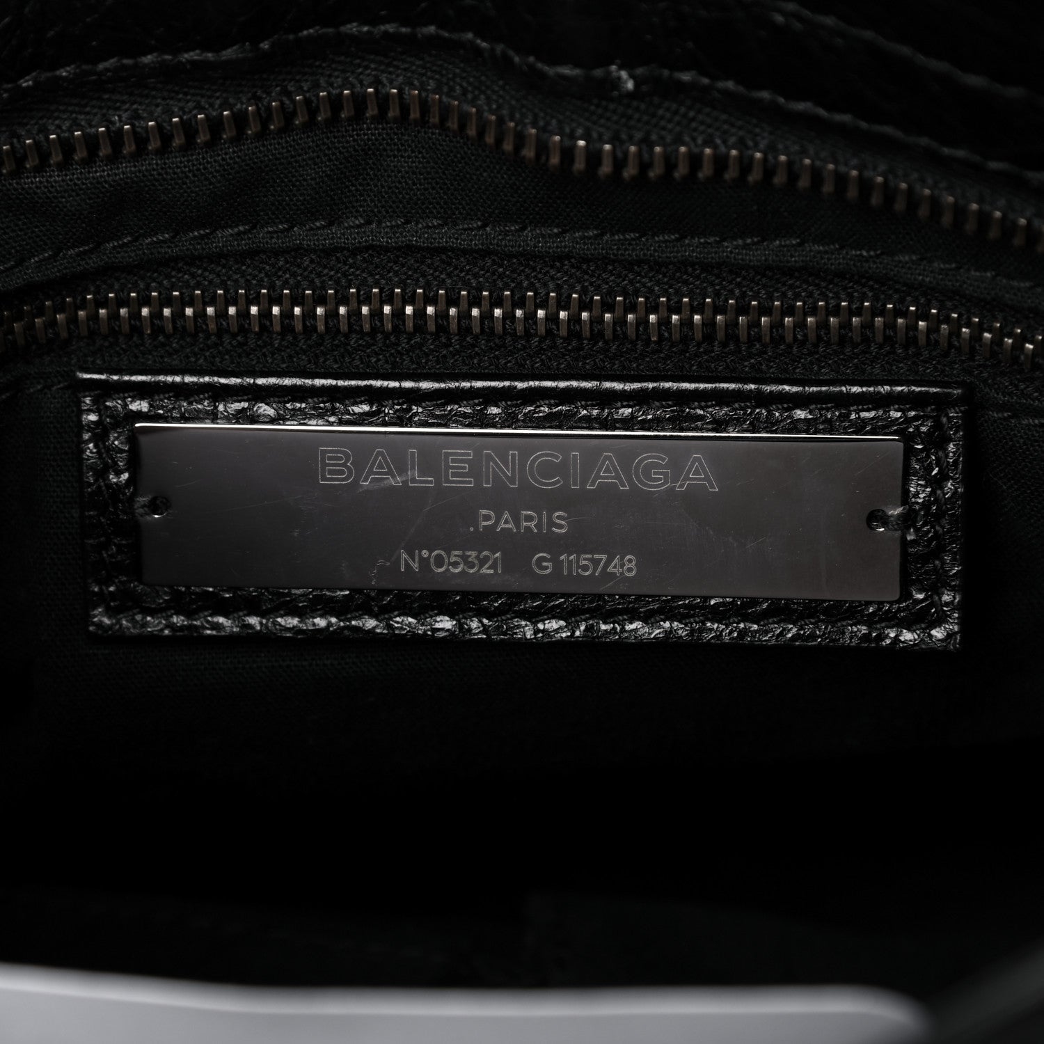 Balenciaga Agneau Classic Hardware City Black 6 of 12