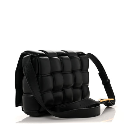 Bottega Veneta Nappa Maxi Intreccio Padded Cassette Crossbody Bag Black 3 of 9