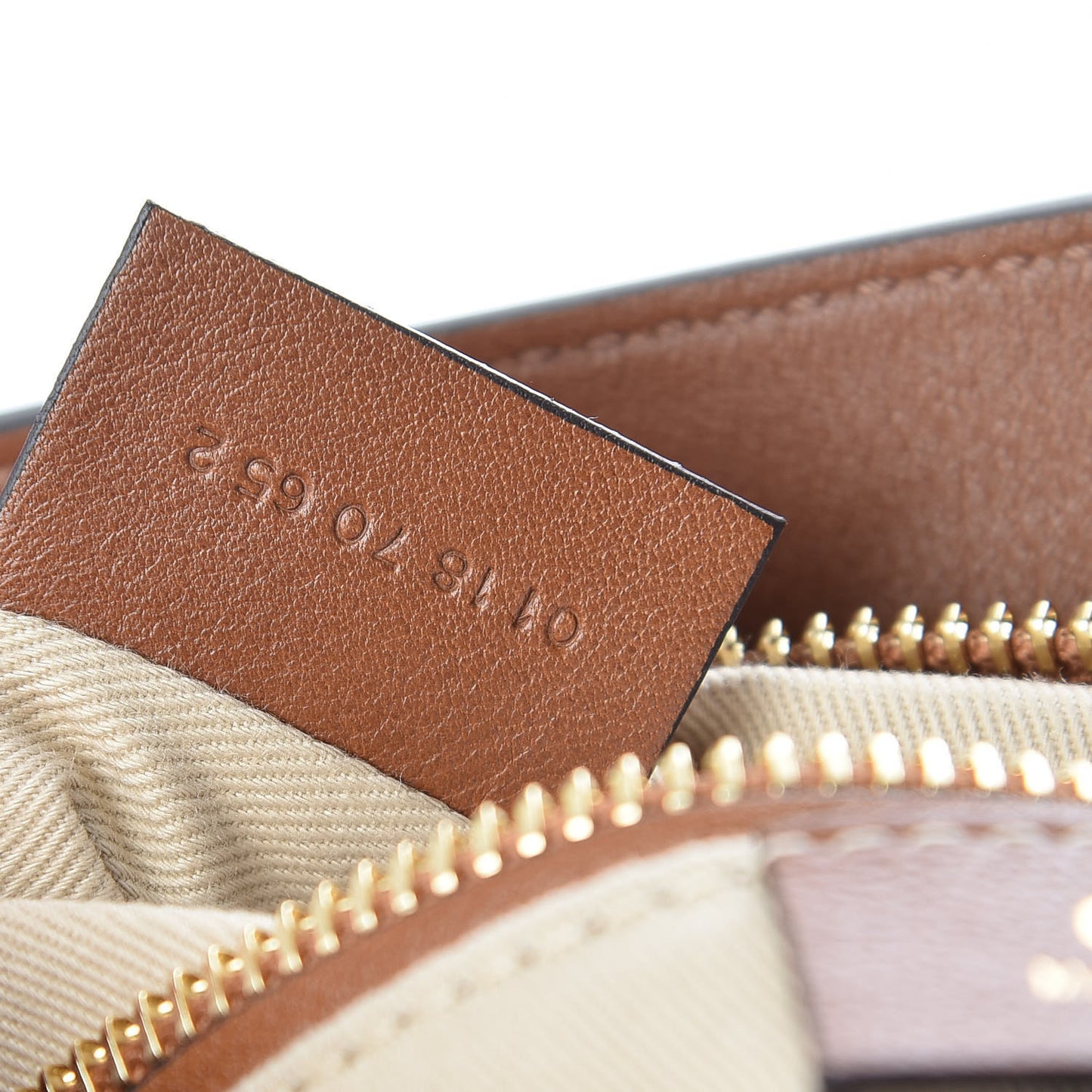 Suede Calfskin Small Faye Backpack Tobacco