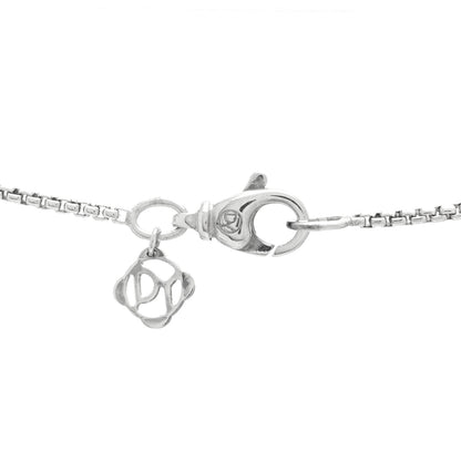 David Yurman Sterling Silver 14K Yellow Gold Pearl 10mm Albion Enhancer Pendant Necklace 3 of 3