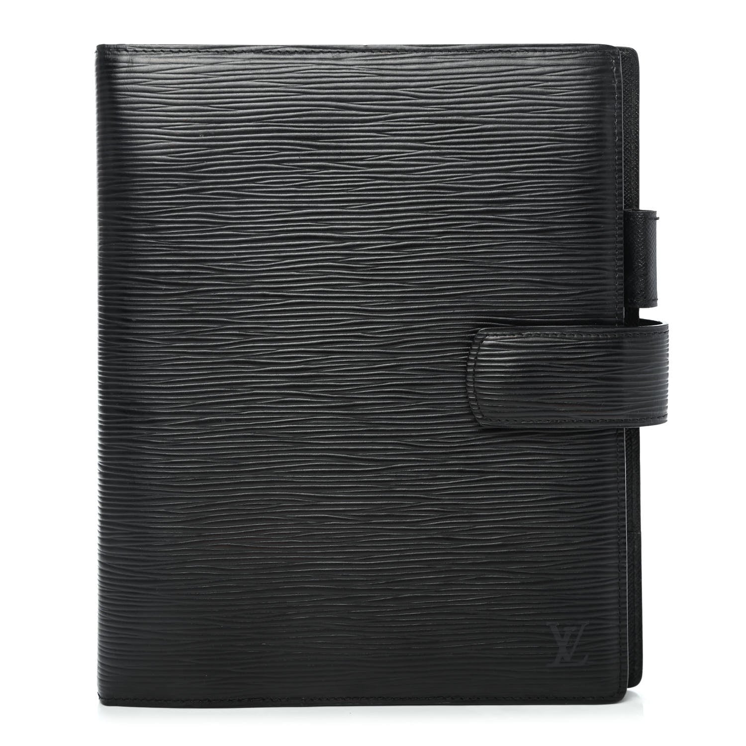Louis Vuitton Epi Large Ring Agenda Cover Black 1 of 4