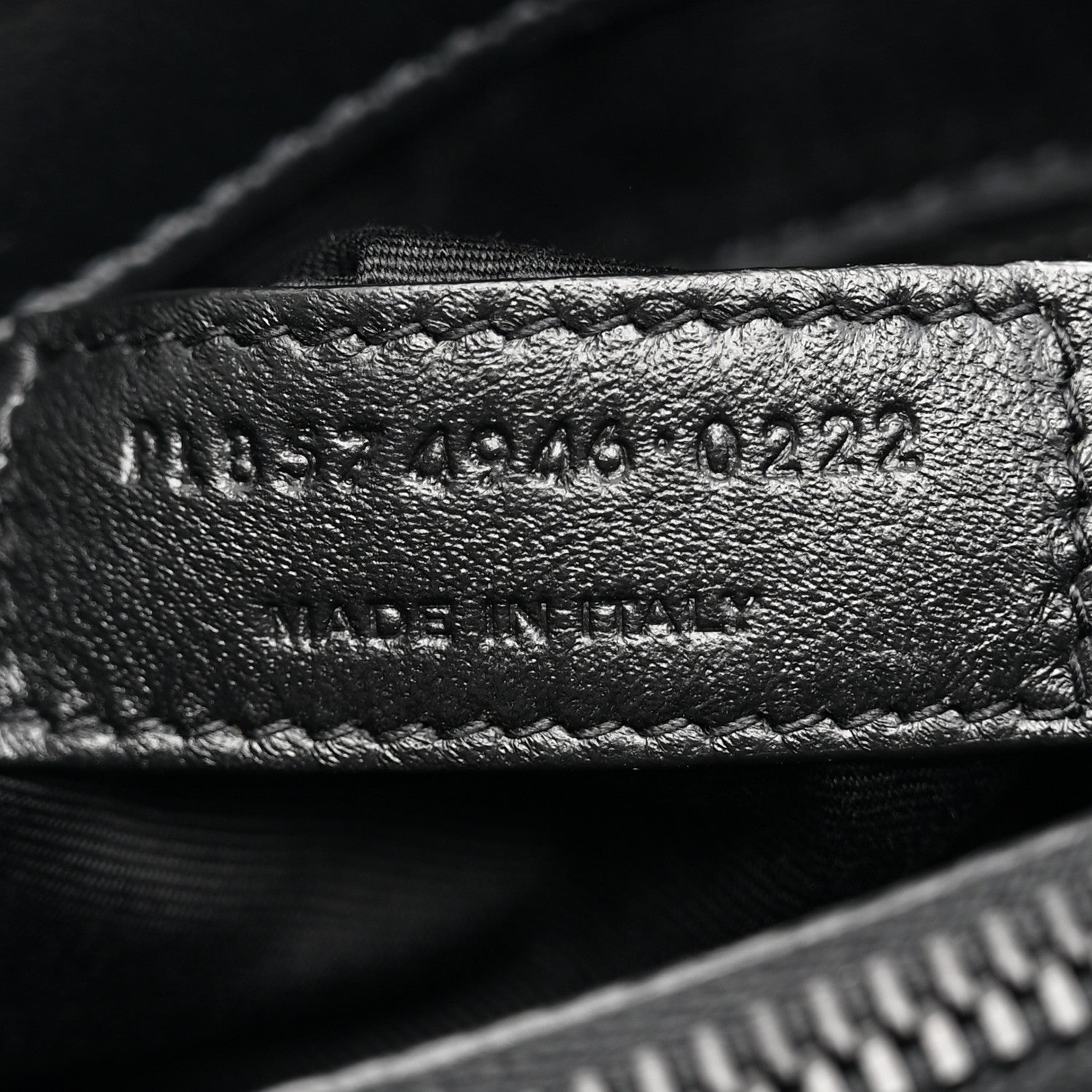 Saint Laurent Calfskin Y Quilted Monogram Monochrome Medium Loulou Chain Satchel Black 7 of 11