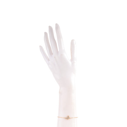 Van Cleef & Arpels 18K Yellow Gold Mother of Pearl Sweet Alhambra Butterfly Bracelet 2 of 5