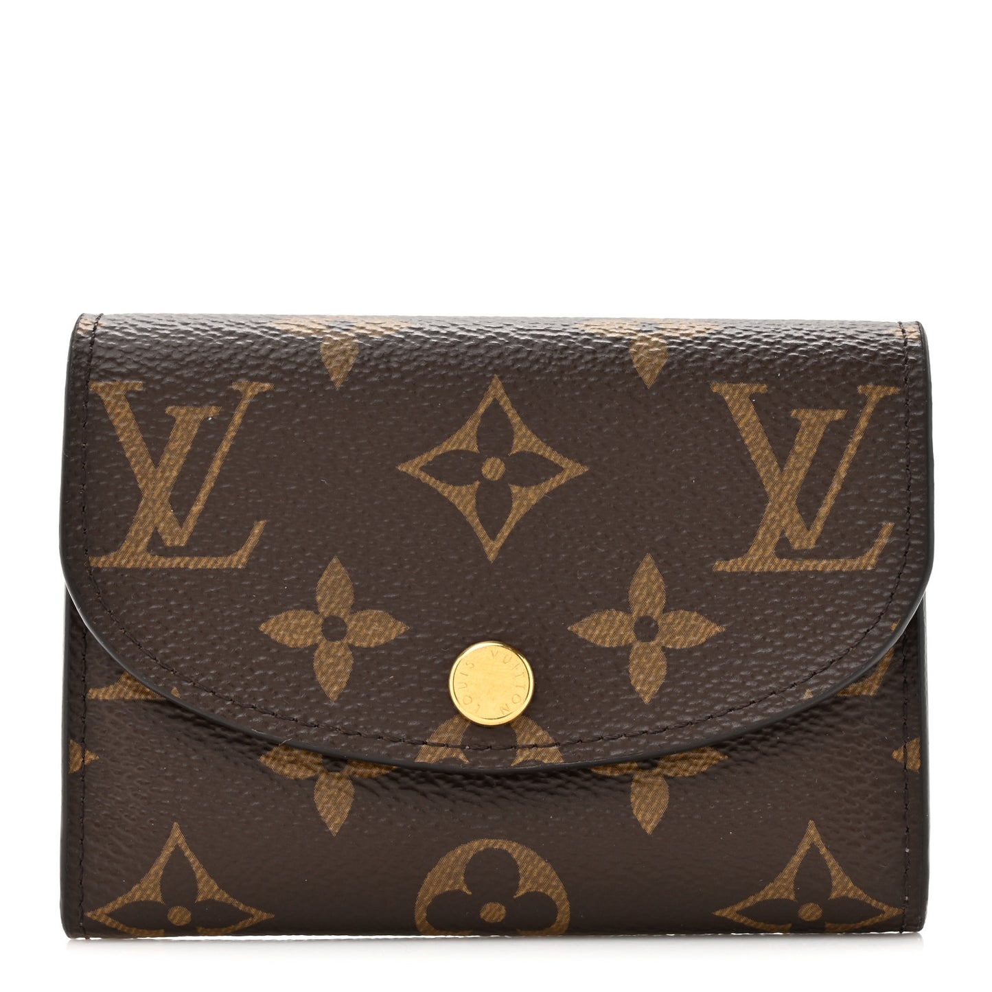 Monogram Rosalie Coin Purse Fuchsia