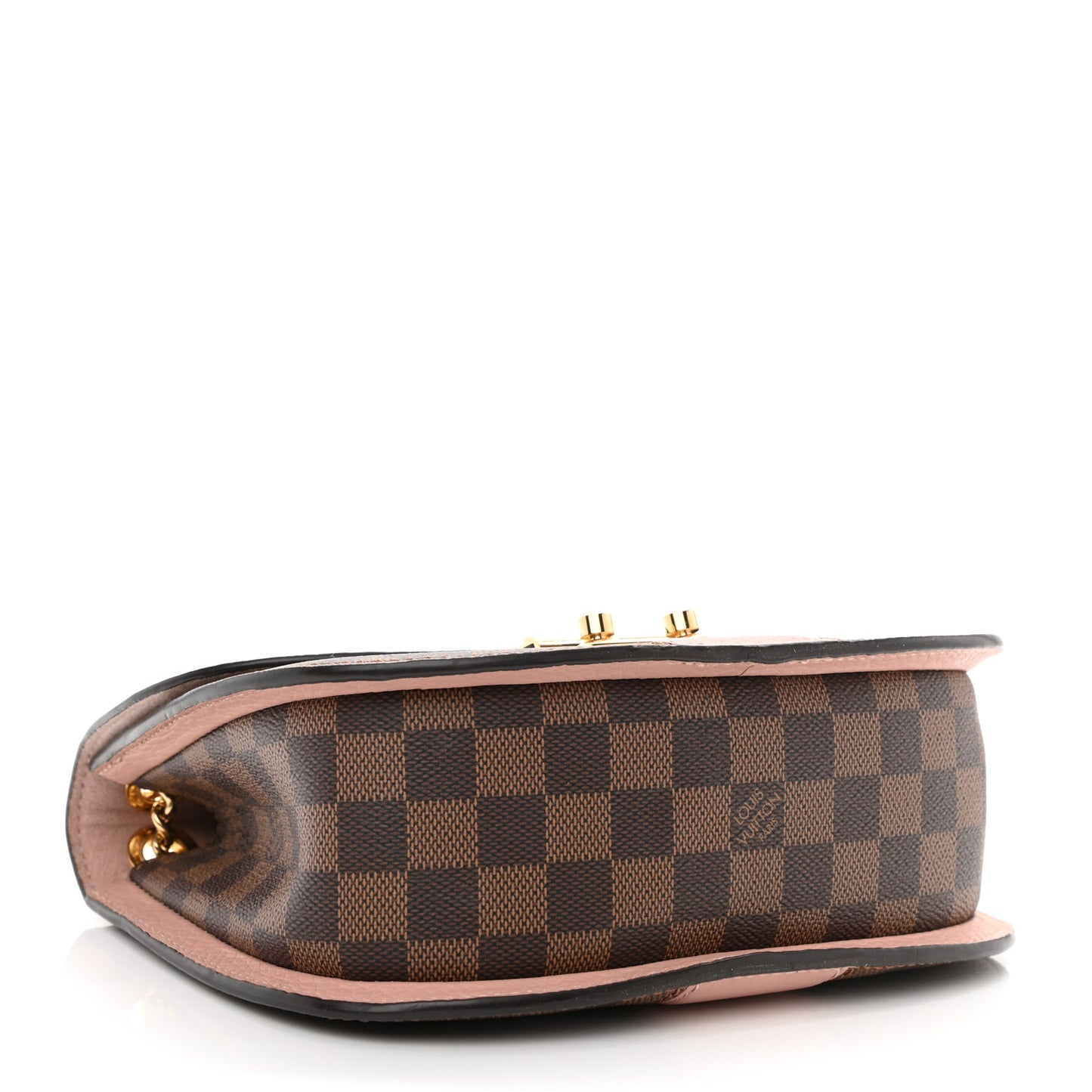 Damier Ebene Cuir Taurillon Wight Magnolia