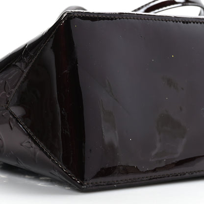 Louis Vuitton Vernis Wilshire MM Amarante 7 of 8