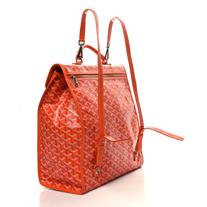 Goyard Goyardine Saint Leger Soft Briefcase Backpack Orange 2 of 11