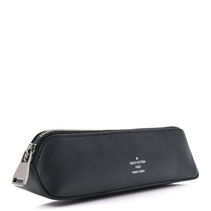 Louis Vuitton Monogram Eclipse Elizabeth Pencil Pouch Black 3 of 11