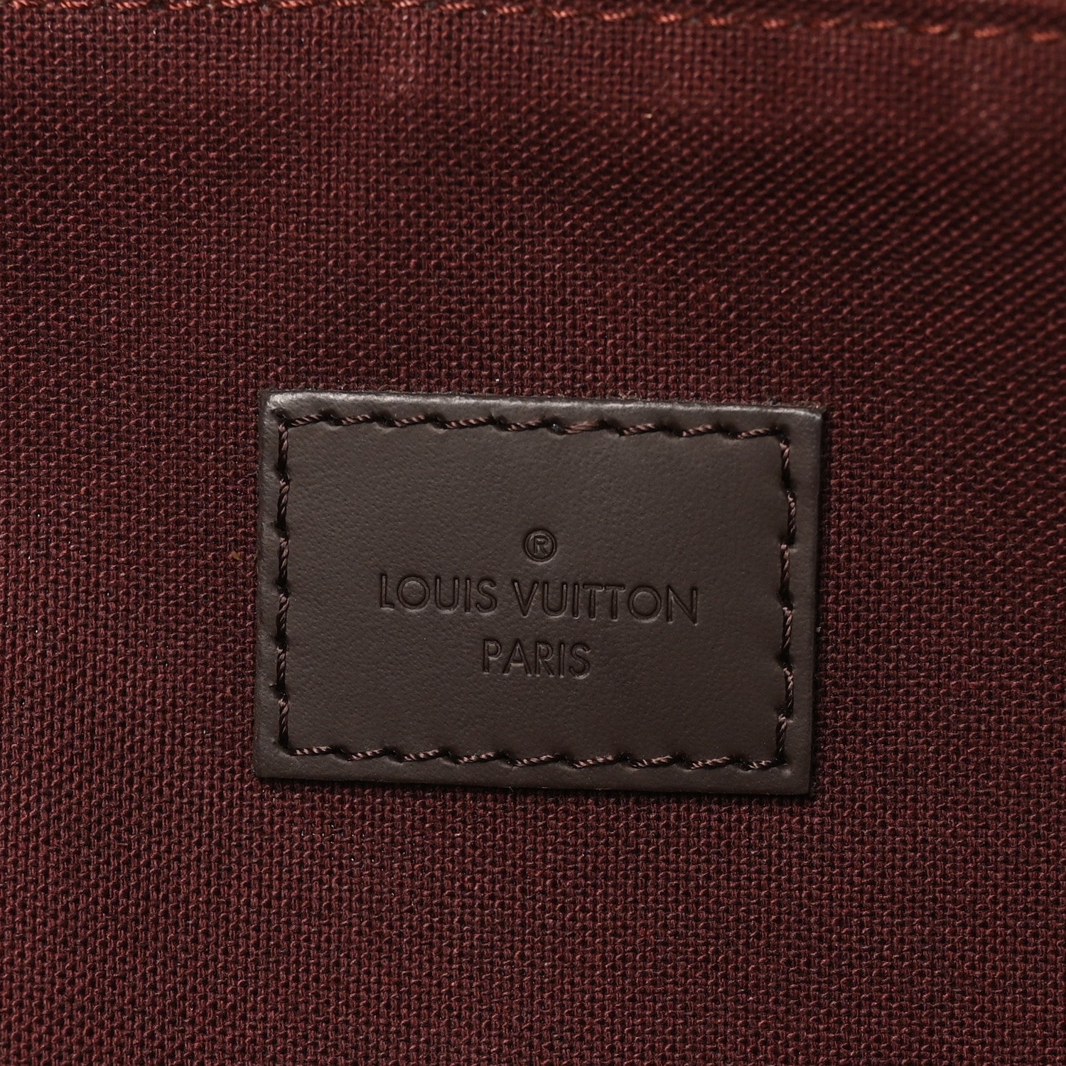 Louis Vuitton Damier Ebene Iena MM 6 of 10