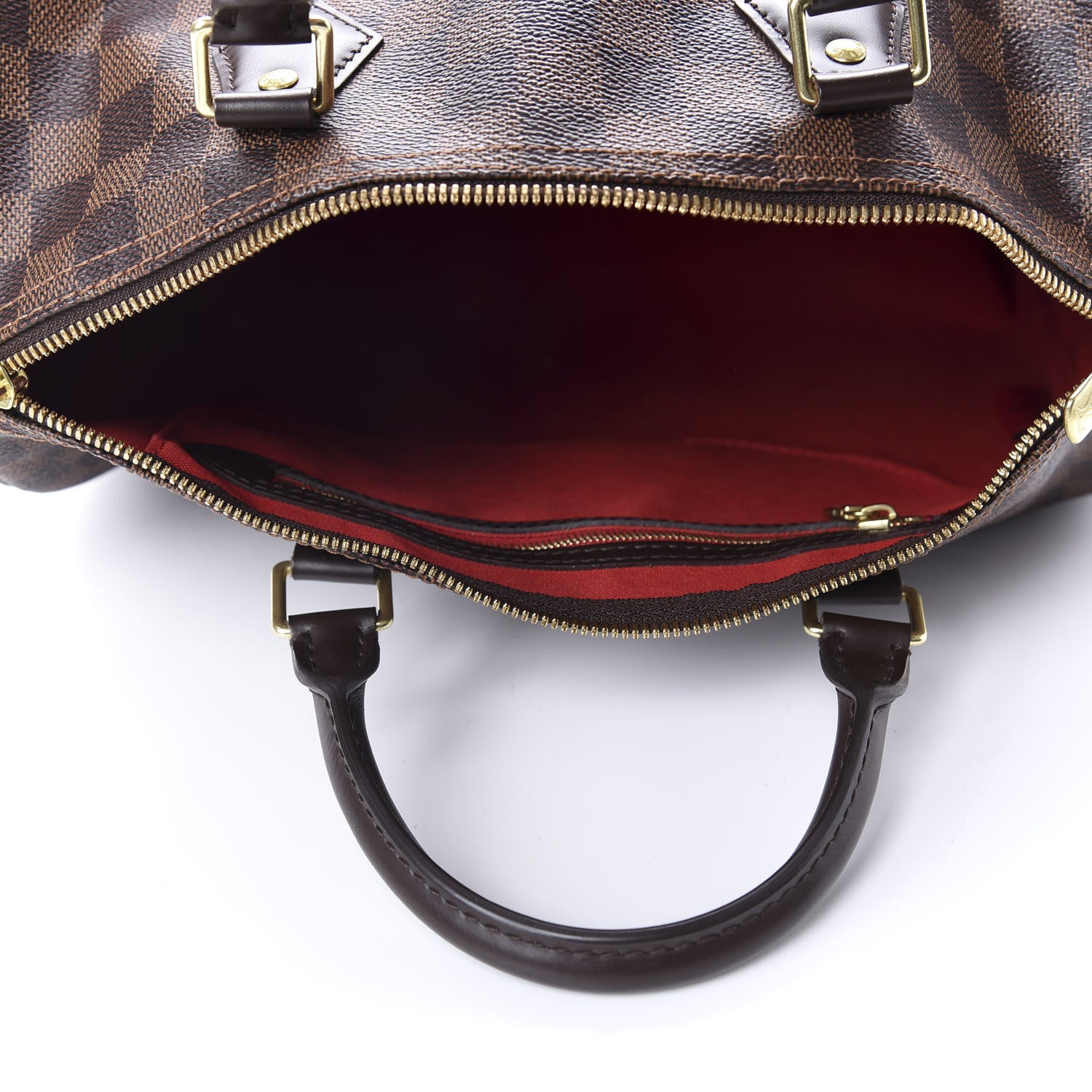 Louis Vuitton Damier Ebene Speedy Bandouliere 30 5 of 10