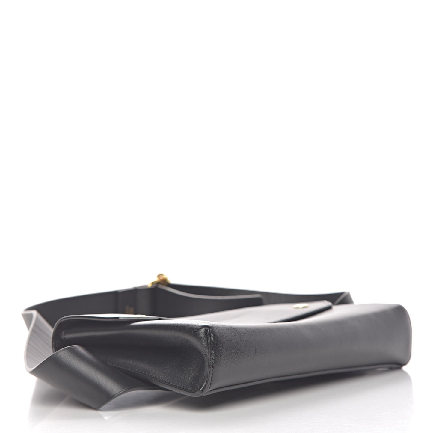Natural Calfskin Bum Bag Black
