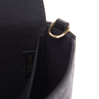 Louis Vuitton Empreinte Pochette Felicie Chain Wallet Black 10 of 11