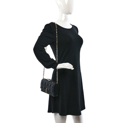 Christian Dior Lambskin Cannage Mini My Dior Bag Black 2 of 10