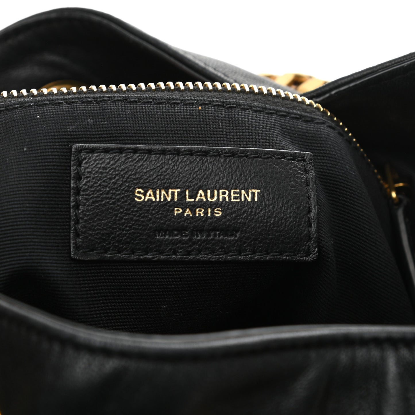 Lambskin Matelasse Monogram Joe Backpack Black