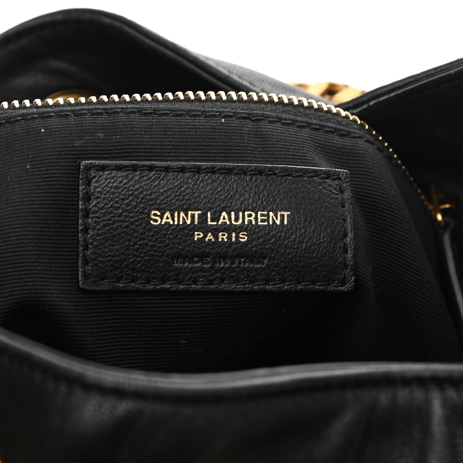 Saint Laurent Lambskin Matelasse Monogram Joe Backpack Black 6 of 10