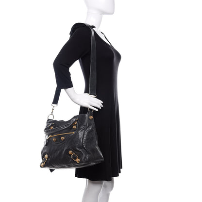 Balenciaga Agneau Giant 21 Gold Hardware Velo Anthracite 2 of 11