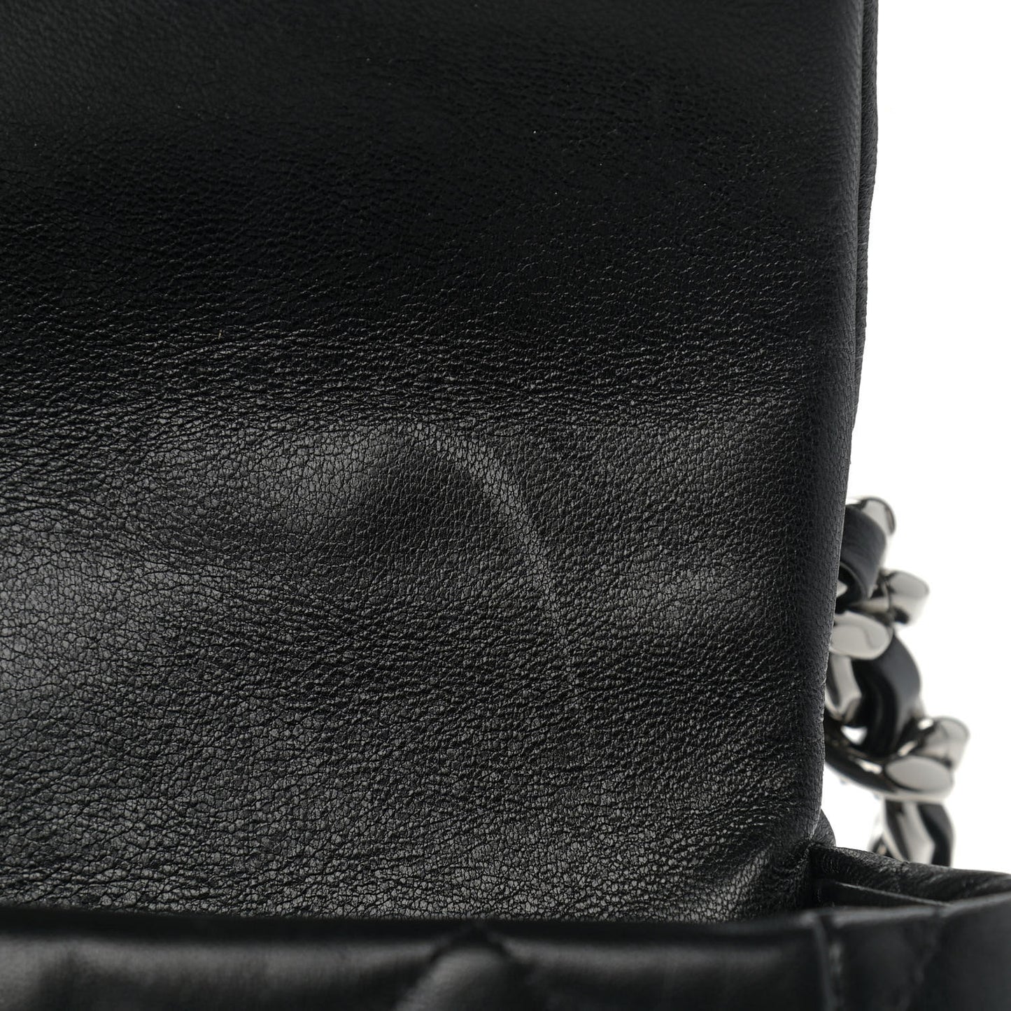 Goatskin Quilted Large Chanel 19 Flap Black