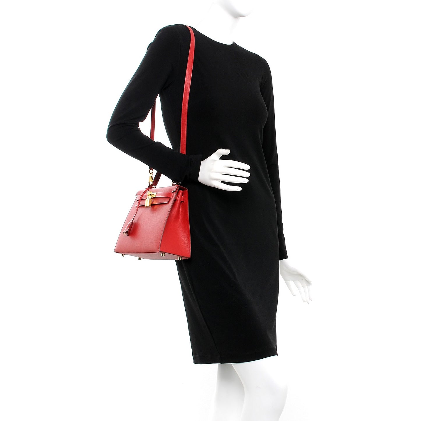 Epsom Kelly Sellier 25 Rouge Casaque