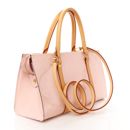 Louis Vuitton Vernis Neo Triangle Rose Ballerine 3 of 10