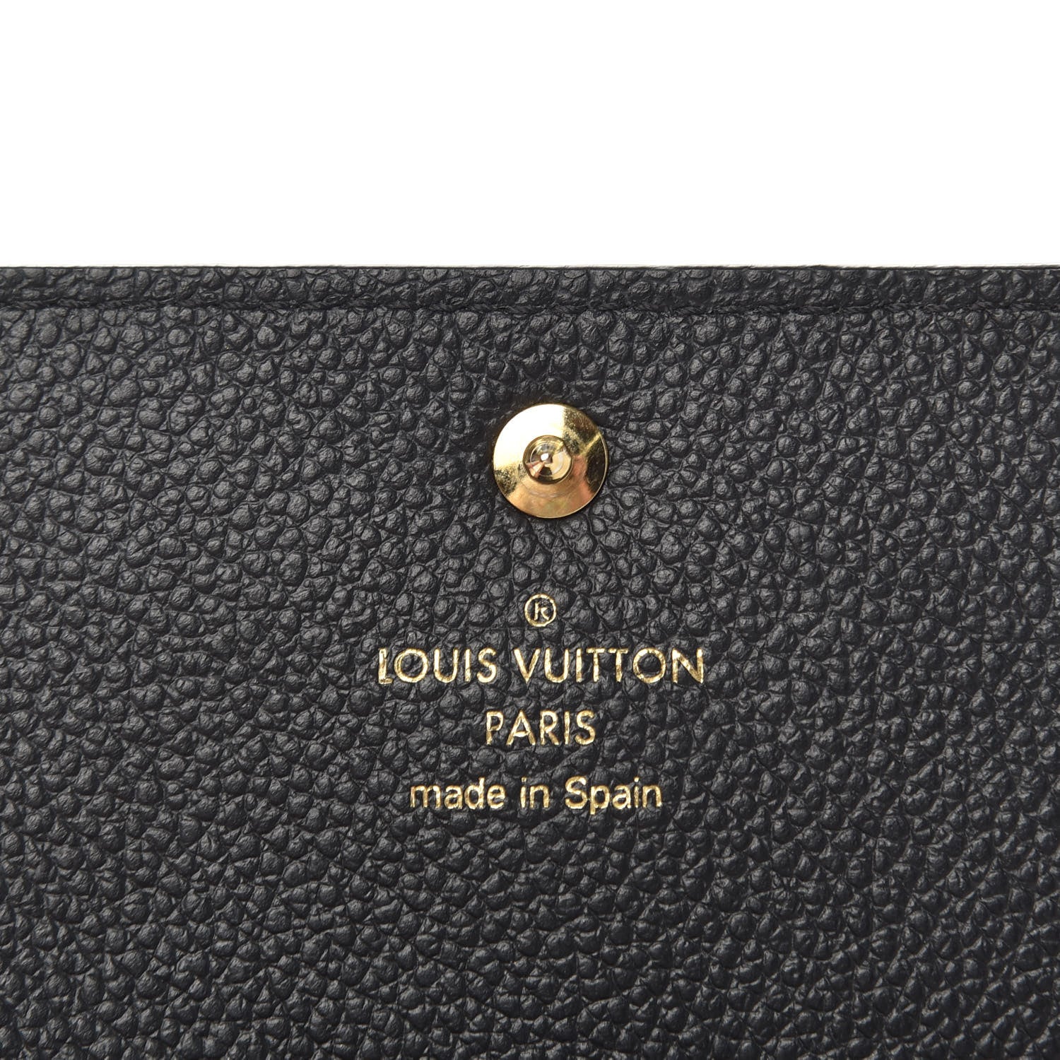 Louis Vuitton Empreinte Business Card Holder Black 6 of 6