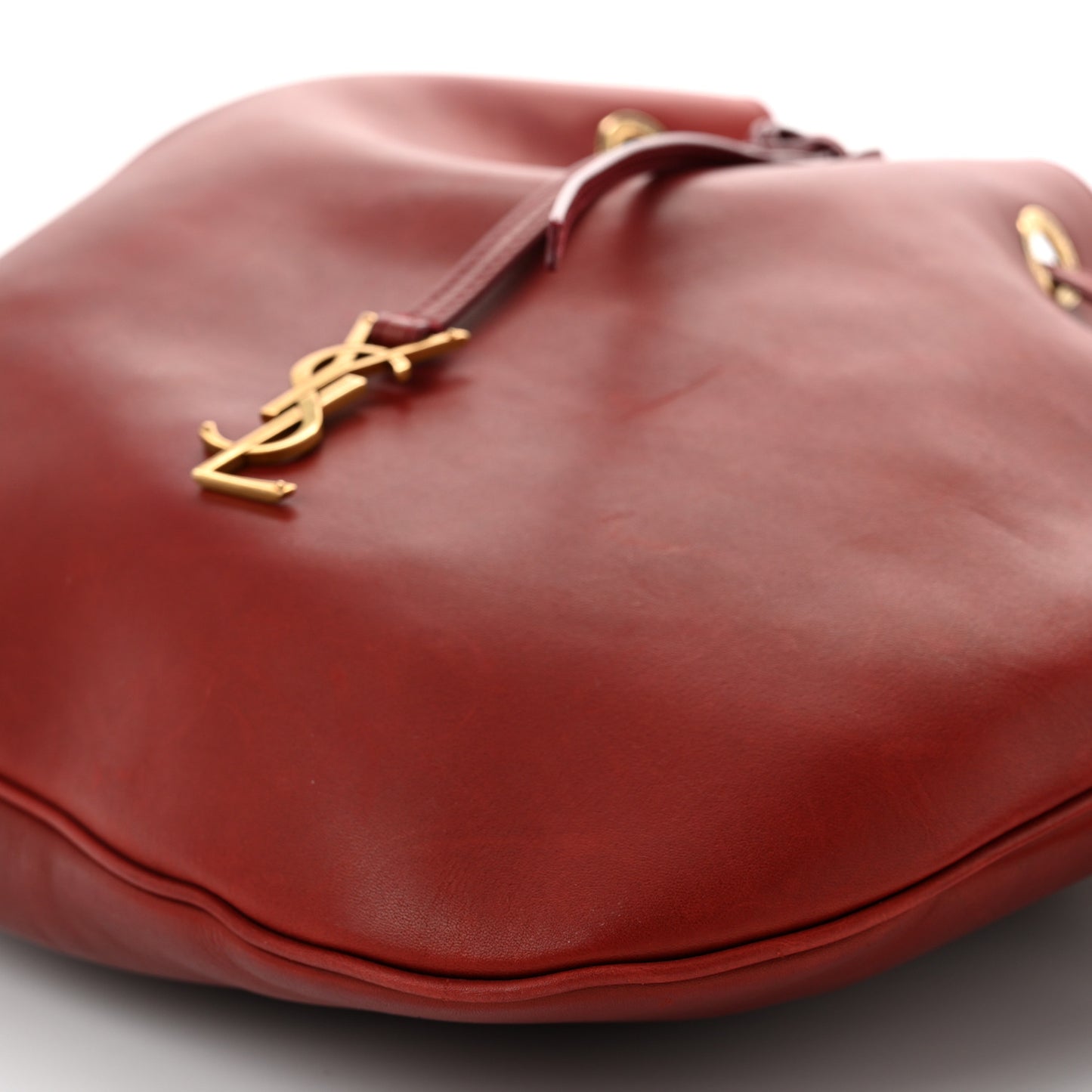 Smooth Calfskin Paris VII Large Flat Hobo Red