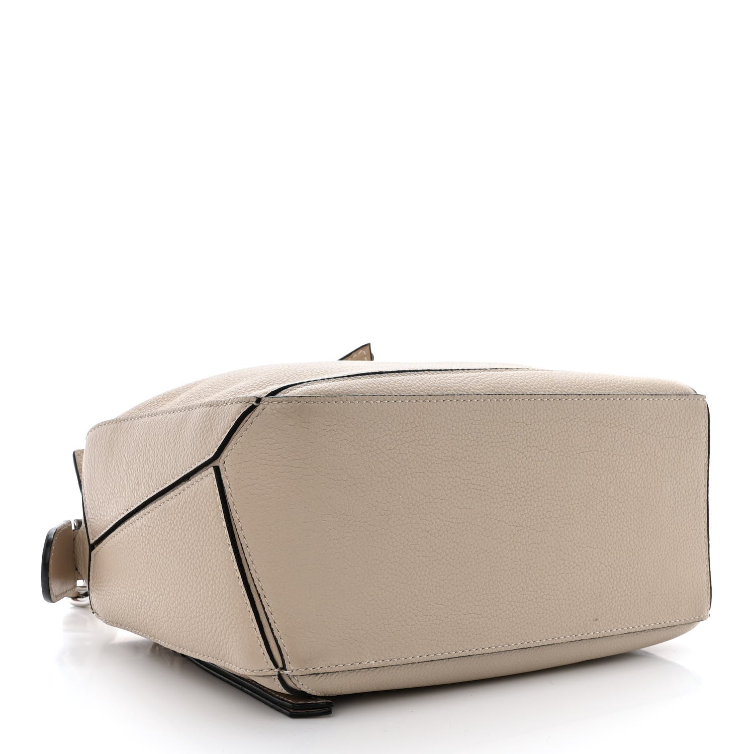 Loewe Grained Calfskin Small Puzzle Bag Sand 4 of 16