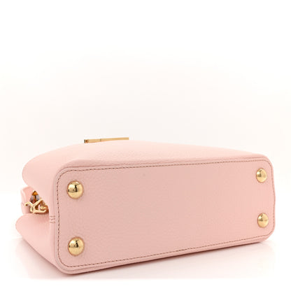 Louis Vuitton Taurillon Resin Murano Capucines BB Rose Jasmin 4 of 9