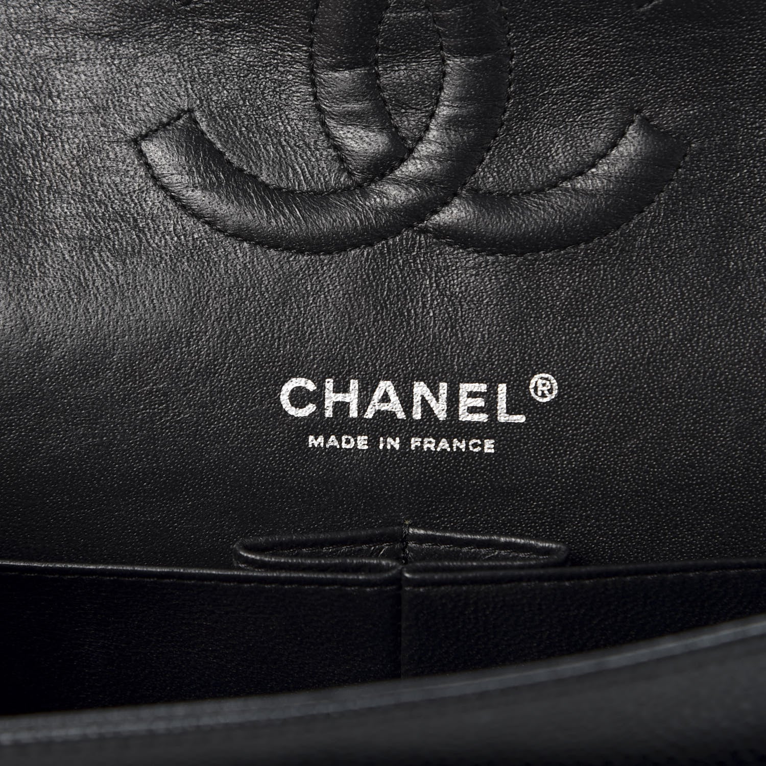 Chanel Caviar Quilted Medium Double Flap Black 7 of 9