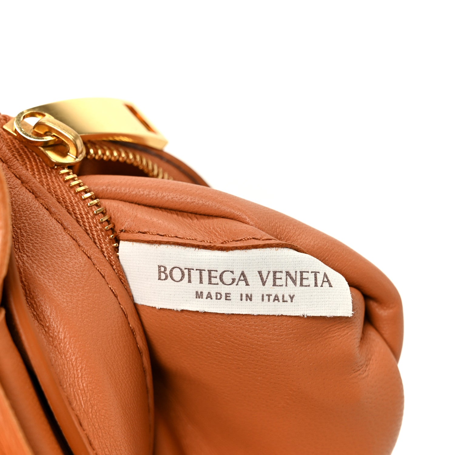 Bottega Veneta Lambskin Maxi Intreccio Padded Chain Cassette Crossbody Bag Caramel 8 of 12