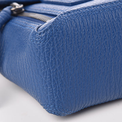 3.1 Phillip Lim 3.1 Textured Calfskin Mini Pashli Satchel Cerulean 8 of 9