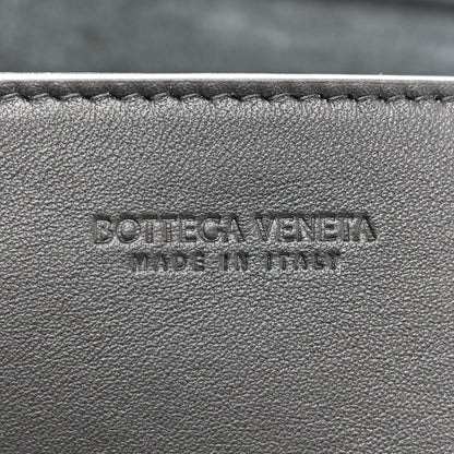 Bottega Veneta Lambskin Maxi Intrecciato Mini Cassette Crossbody Bag Black 6 of 9