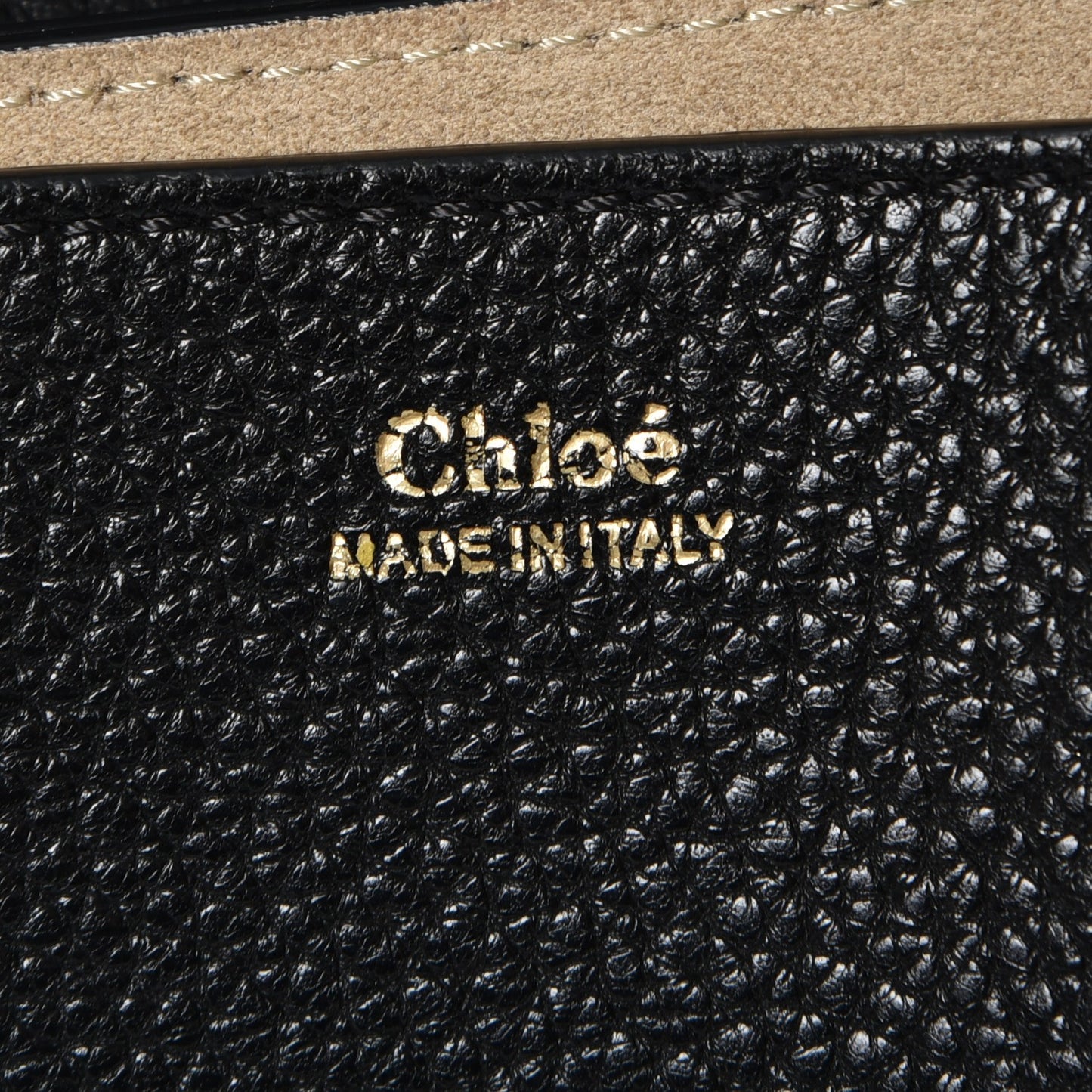 Grained Lambskin Mini Drew Shoulder Bag Black