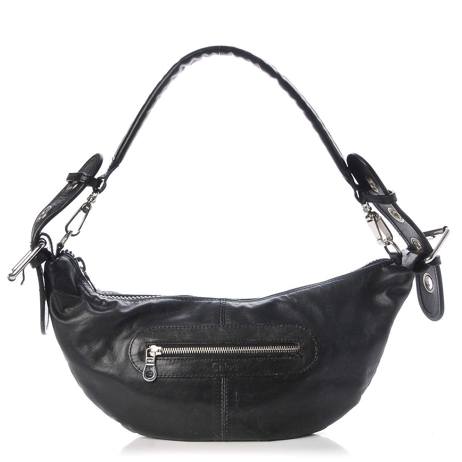 Chloe Calfskin Shoulder Bag Black 1 of 9