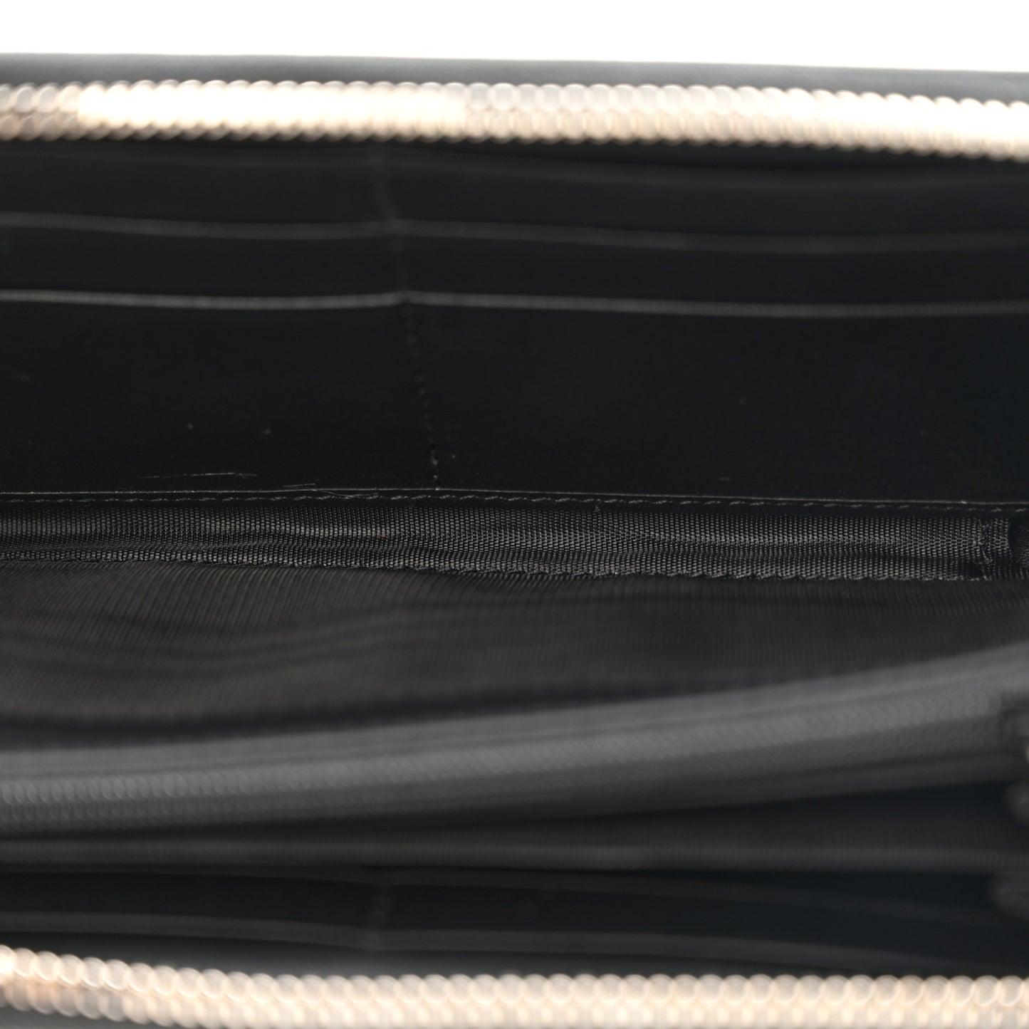 GG Supreme Monogram Kingsnake Zip Around Wallet Black Grey