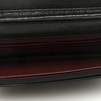 Chanel Caviar Quilted Wallet on Chain WOC Black 4 of 9