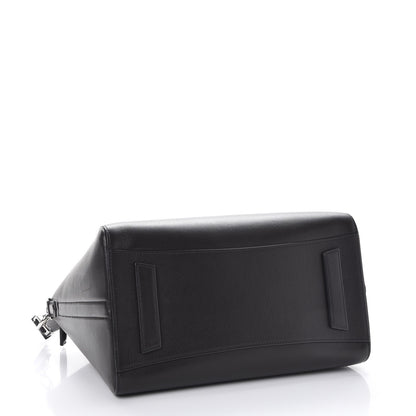 Givenchy Calfskin Plexiglass Medium Antigona Black 4 of 8