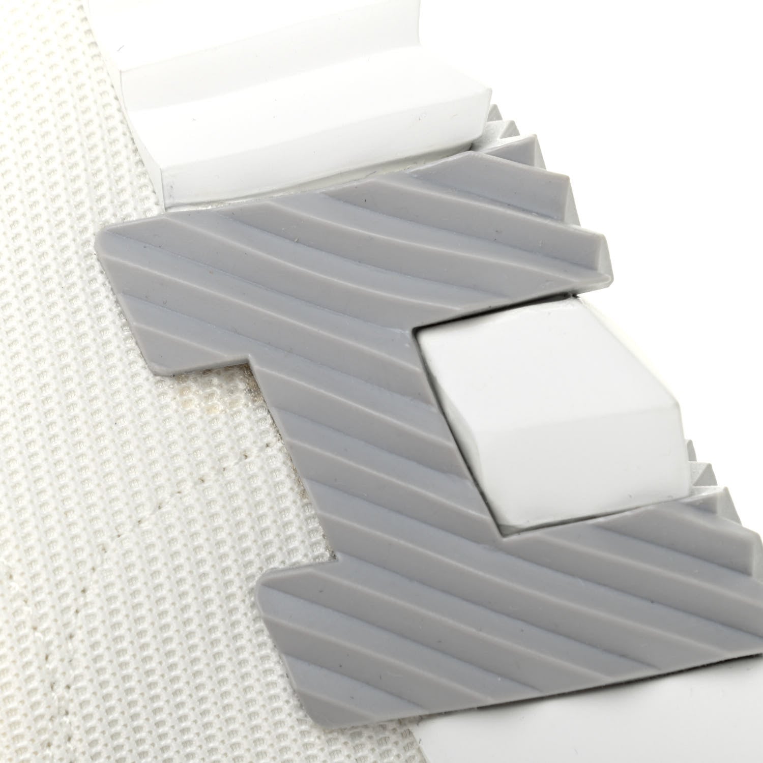 Hermes Technical Canvas Suede Goatskin Bouncing Sneakers 39 White Multicolor 9 of 9